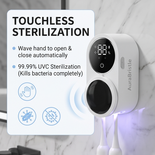 AuraBristle™ Smart UVC Sterilizer